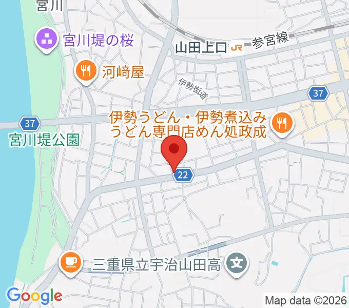 ギターズランドの地図