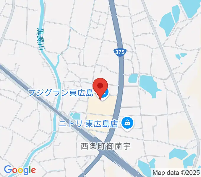 キハラ楽器西条店ときめきセンターの地図