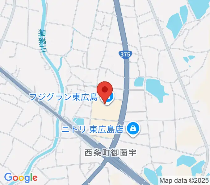 キハラ楽器西条店ときめきセンターの地図