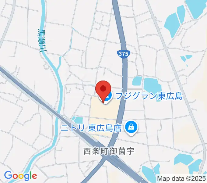 キハラ楽器西条店ときめきセンターの地図