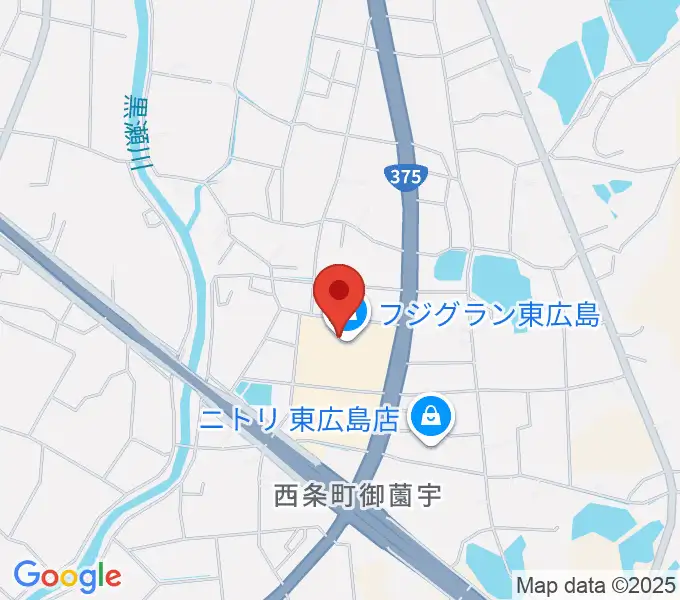 キハラ楽器西条店ときめきセンターの地図