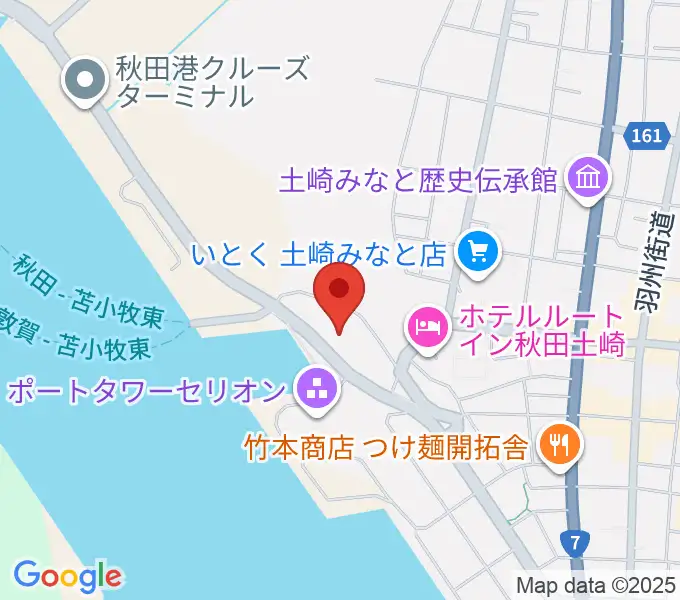 メルズピアノサービスの地図