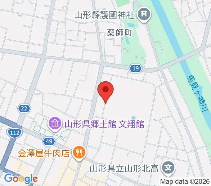 ミュージックロフトの地図