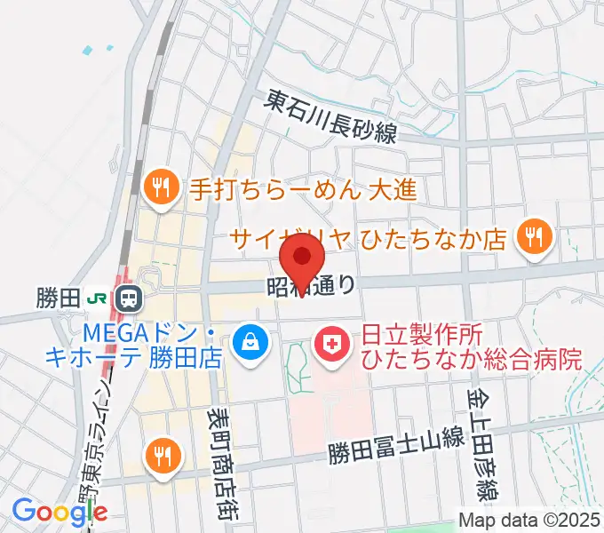 関山楽器 SEKIYAMAの地図