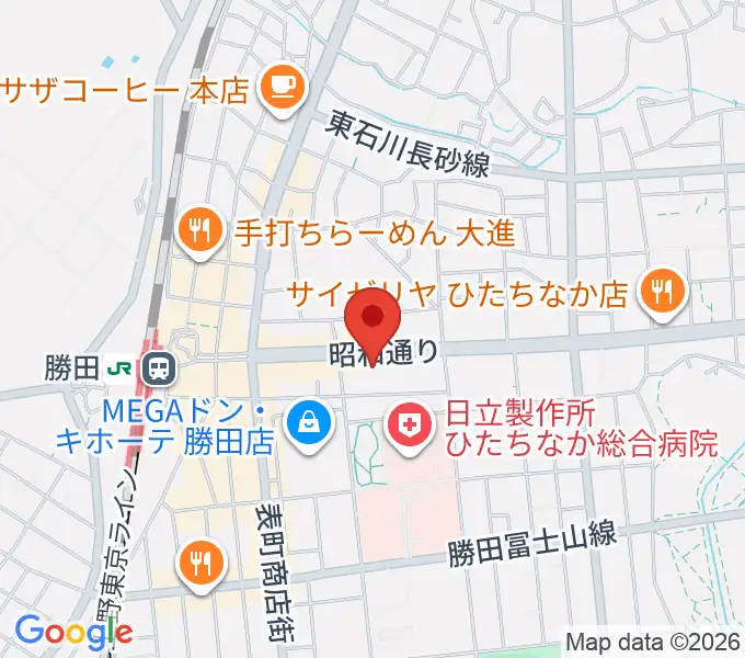 関山楽器 SEKIYAMAの地図