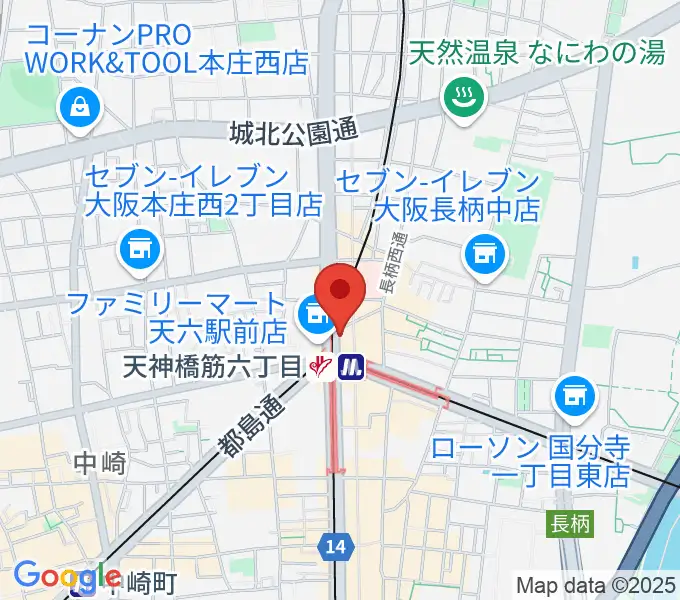 さんしんや とぅるるんてんの地図