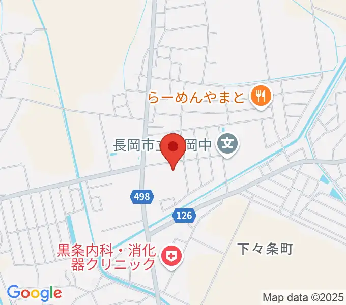 三島屋楽器店の地図