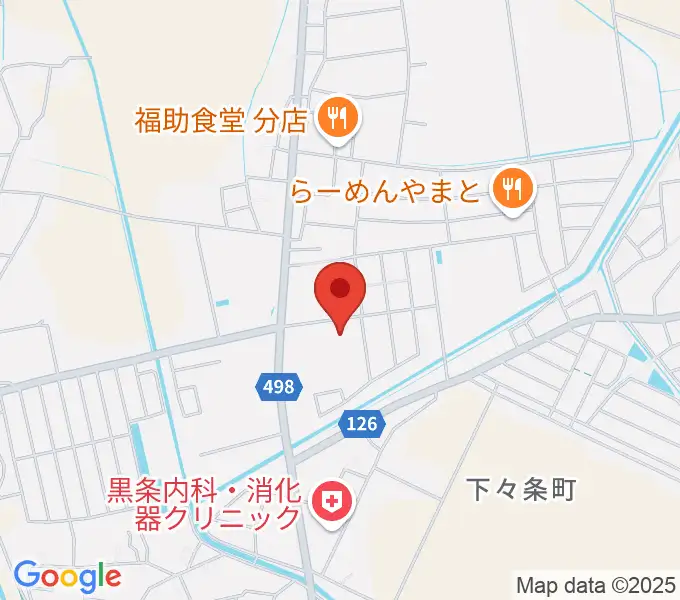三島屋楽器店の地図