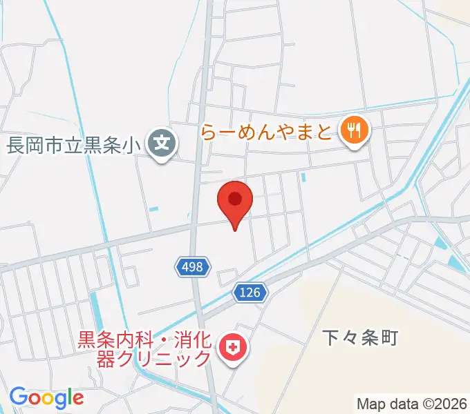 三島屋楽器店の地図