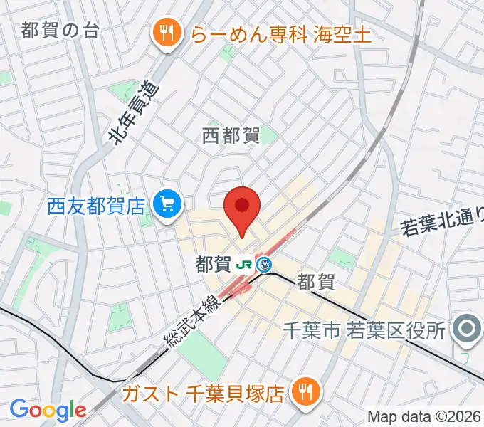 株式会社アイバ楽器の地図
