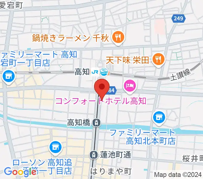 アルペジオ楽器の地図