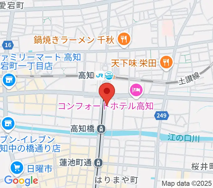 アルペジオ楽器の地図