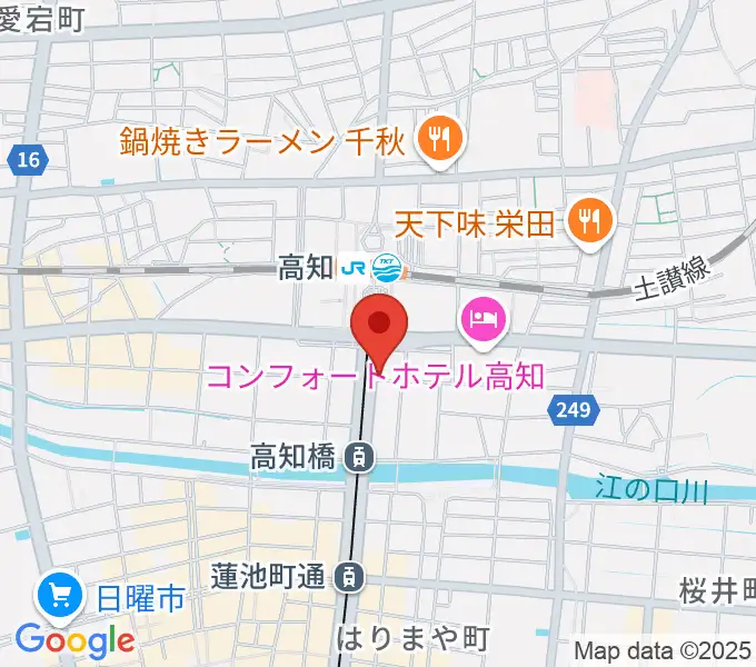アルペジオ楽器の地図
