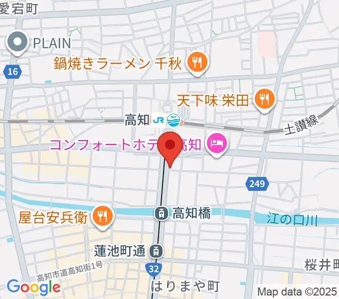 アルペジオ楽器の地図