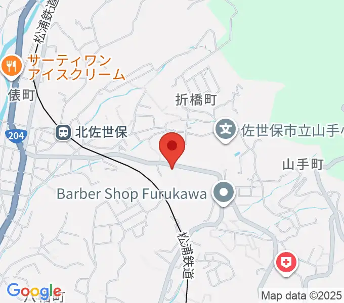 アルス楽器 佐世保店の地図