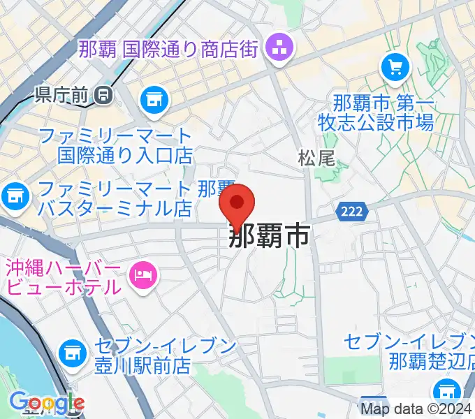 文教楽器の地図