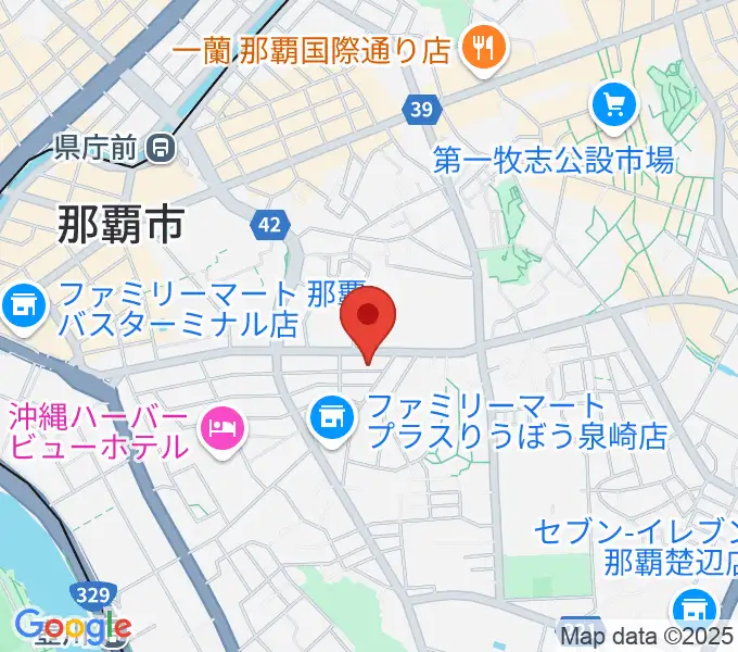 文教楽器の地図