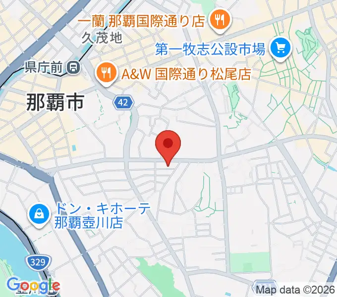 文教楽器の地図