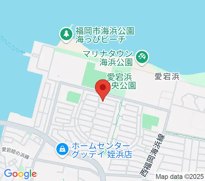 シャコンヌ福岡店の地図
