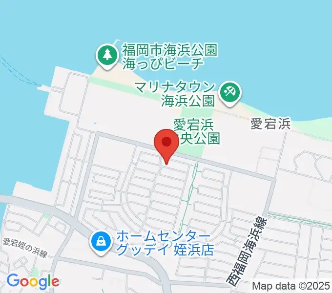 シャコンヌ福岡店の地図