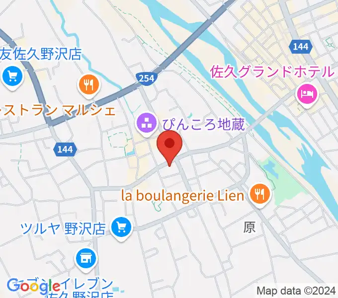 池田楽器店の地図