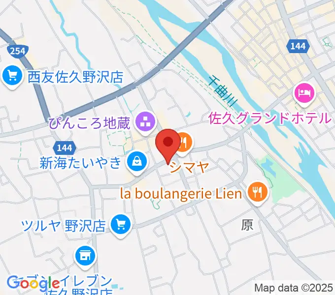 池田楽器店の地図