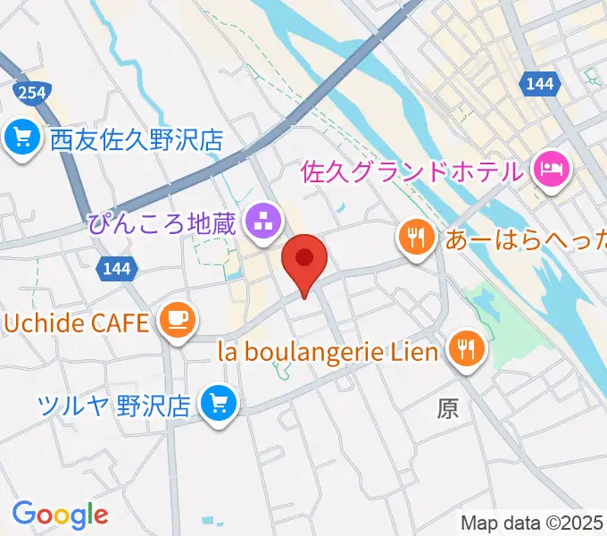 池田楽器店の地図