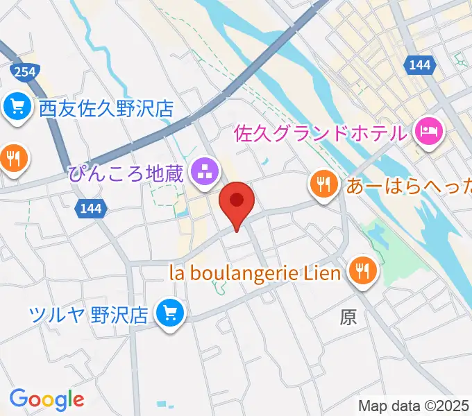 池田楽器店の地図