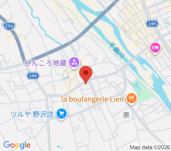 池田楽器店の地図