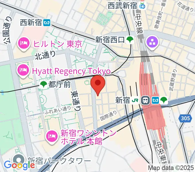 ドルチェ楽器管楽器アヴェニュー東京店の地図