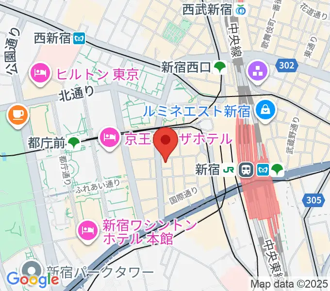 ドルチェ楽器管楽器アヴェニュー東京店の地図