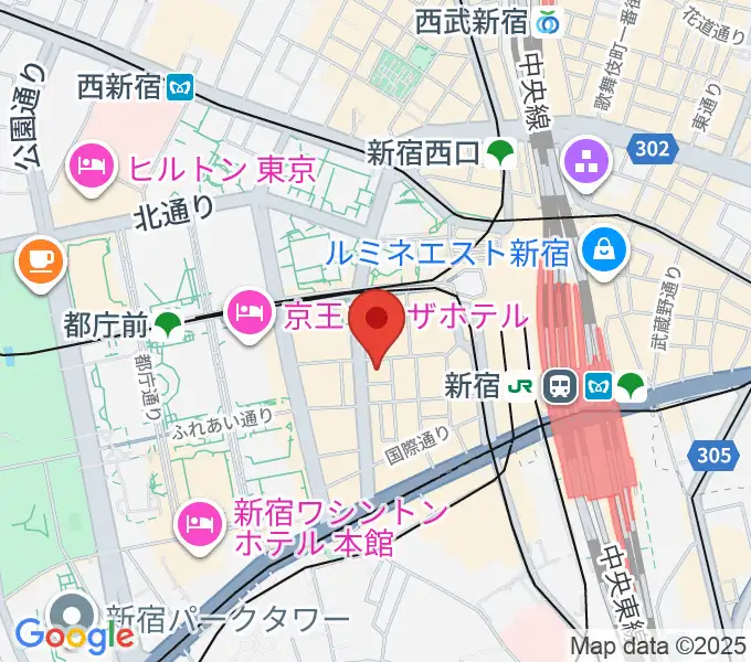 ドルチェ楽器管楽器アヴェニュー東京店の地図