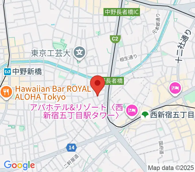 F-Sugar (エフ・シュガー)の地図