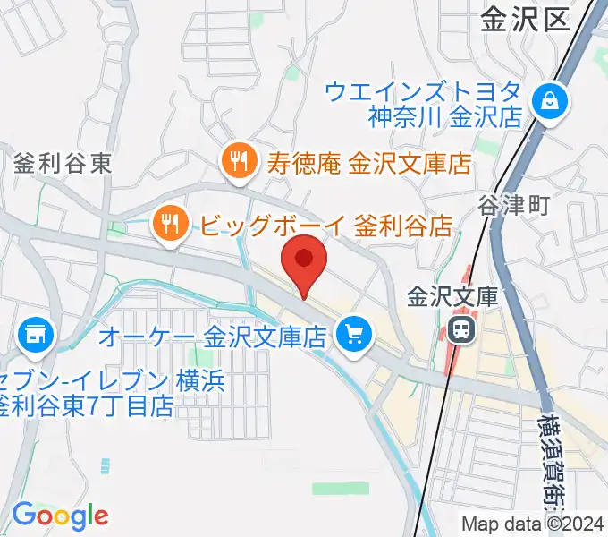 フレンド楽器の地図