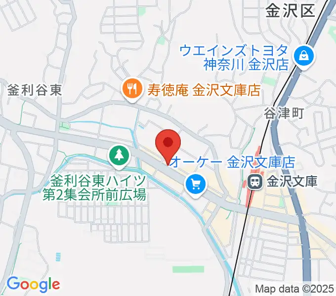 フレンド楽器の地図
