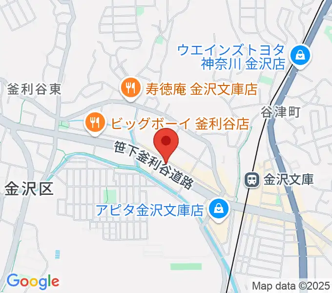フレンド楽器の地図