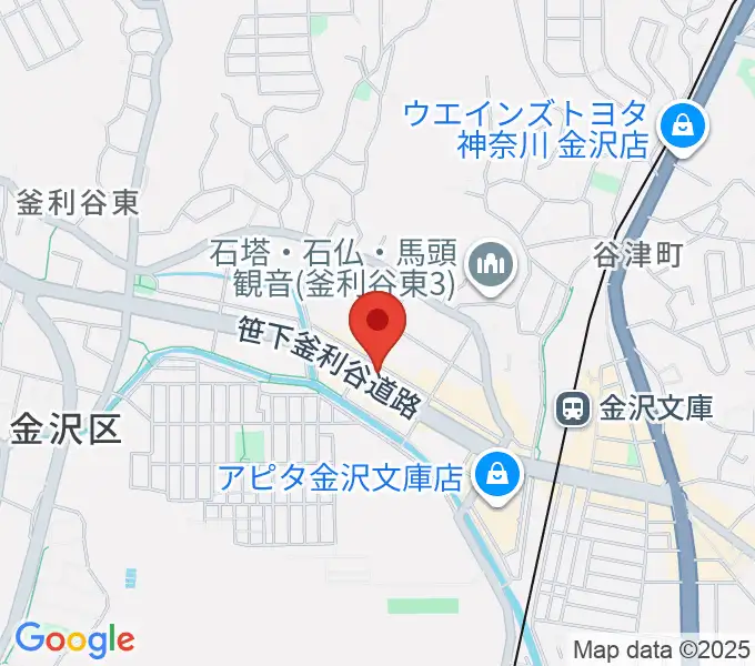フレンド楽器の地図