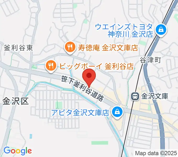 フレンド楽器の地図