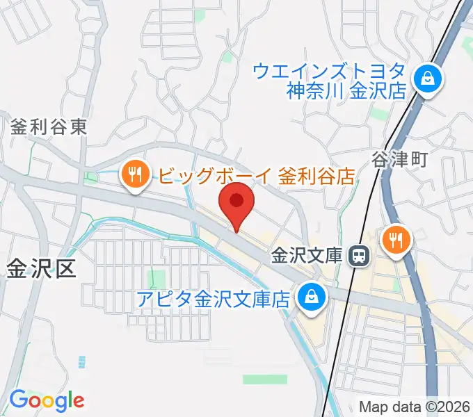 フレンド楽器の地図
