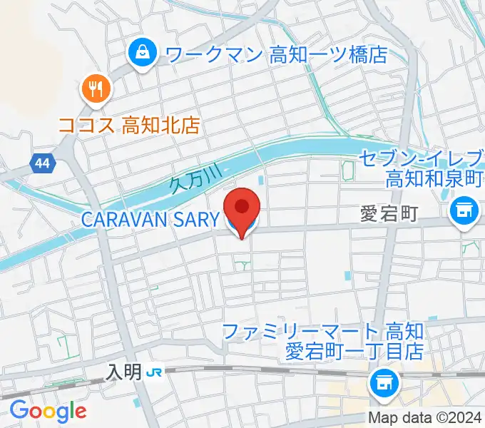 楽器堂OPUS本店の地図