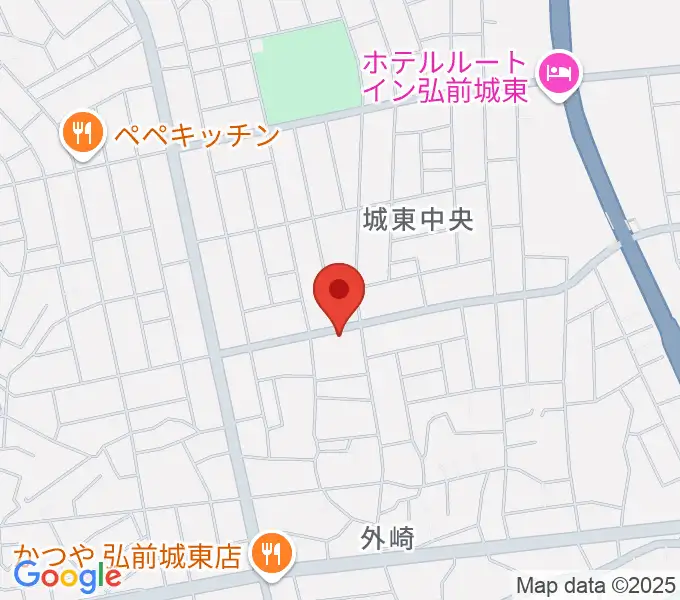 楽器のメリーゴーランドの地図