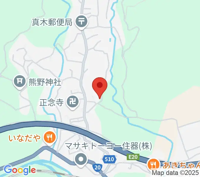 シミズピアノサービスの地図