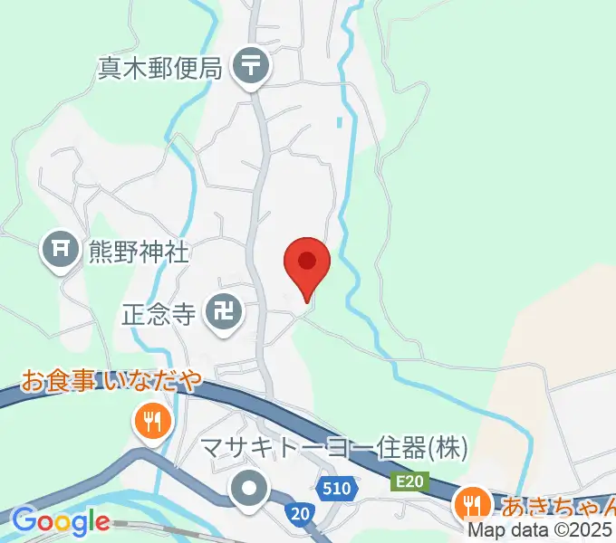 シミズピアノサービスの地図