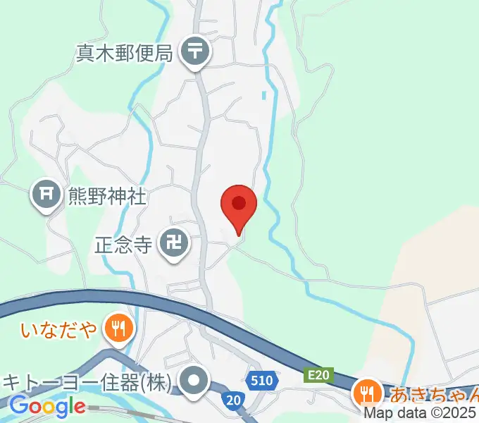 シミズピアノサービスの地図