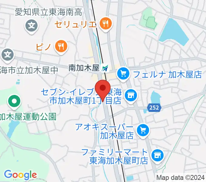 (株)マツイシ楽器店ミュージックスポットマツイシの地図