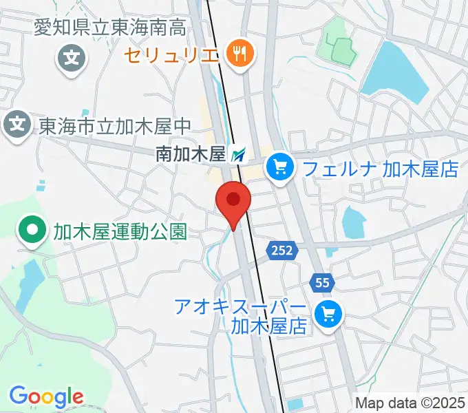 (株)マツイシ楽器店ミュージックスポットマツイシの地図