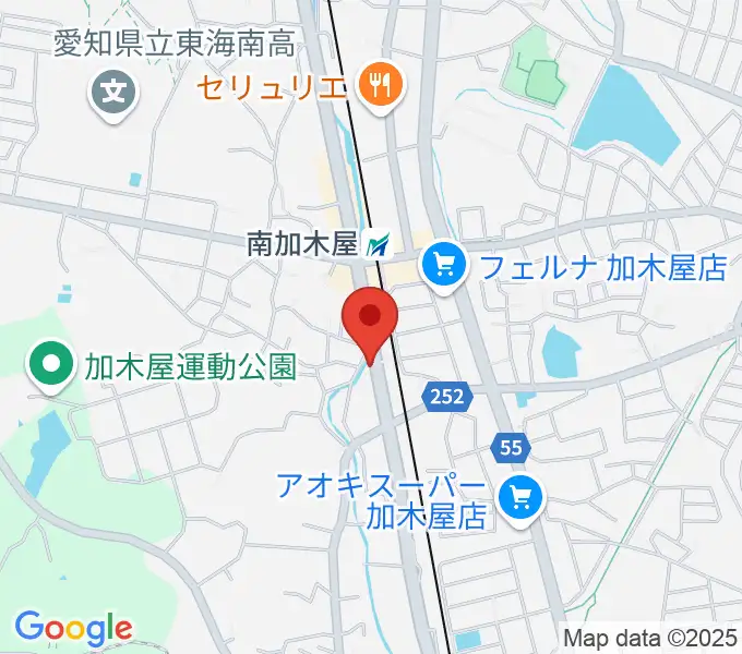 (株)マツイシ楽器店ミュージックスポットマツイシの地図