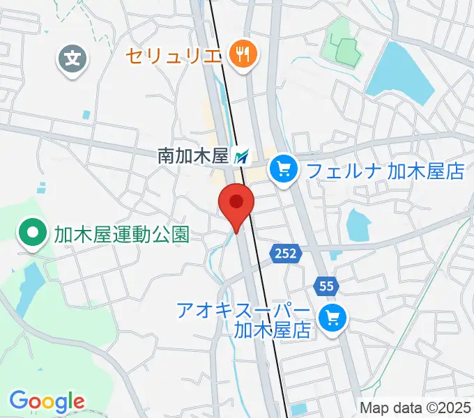 (株)マツイシ楽器店ミュージックスポットマツイシの地図