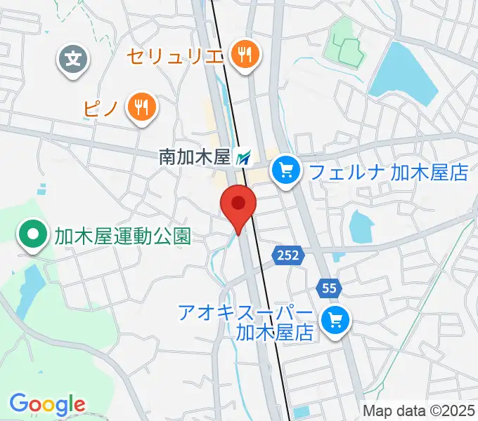 (株)マツイシ楽器店ミュージックスポットマツイシの地図