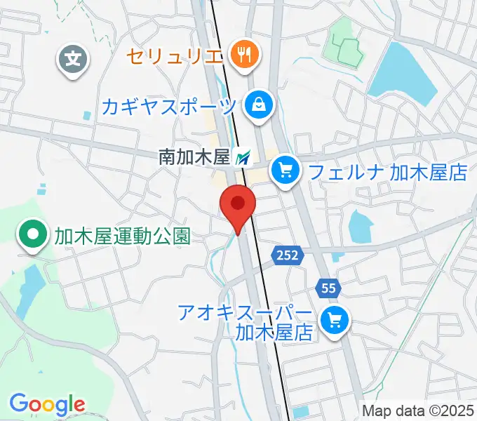 (株)マツイシ楽器店ミュージックスポットマツイシの地図